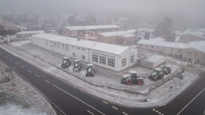 Luftbild Standort Beyernaumburg Winter 2024