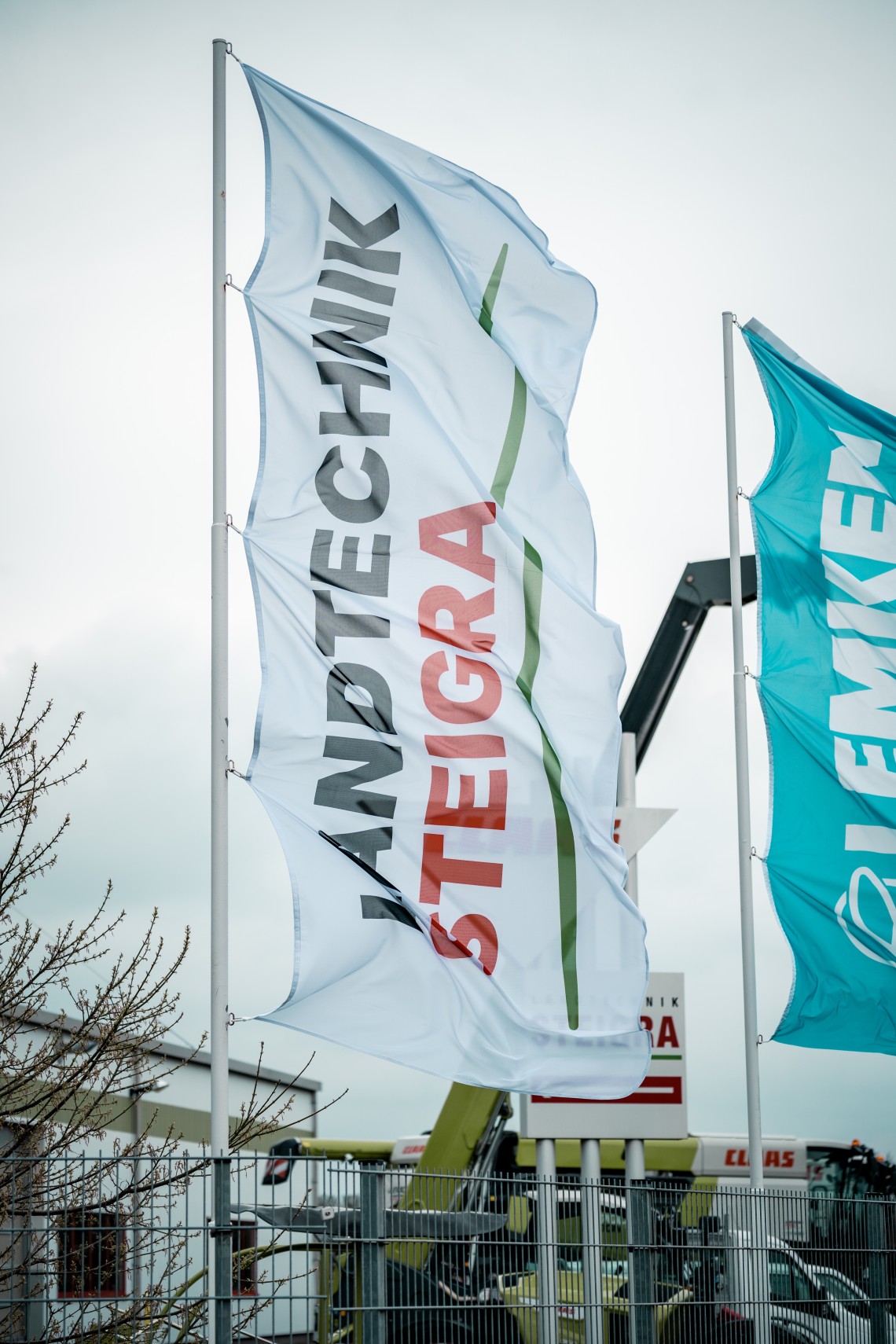 Wehende Landtechnik Steigra Fahne